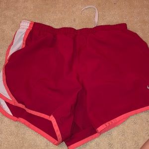 Nike red shorts!